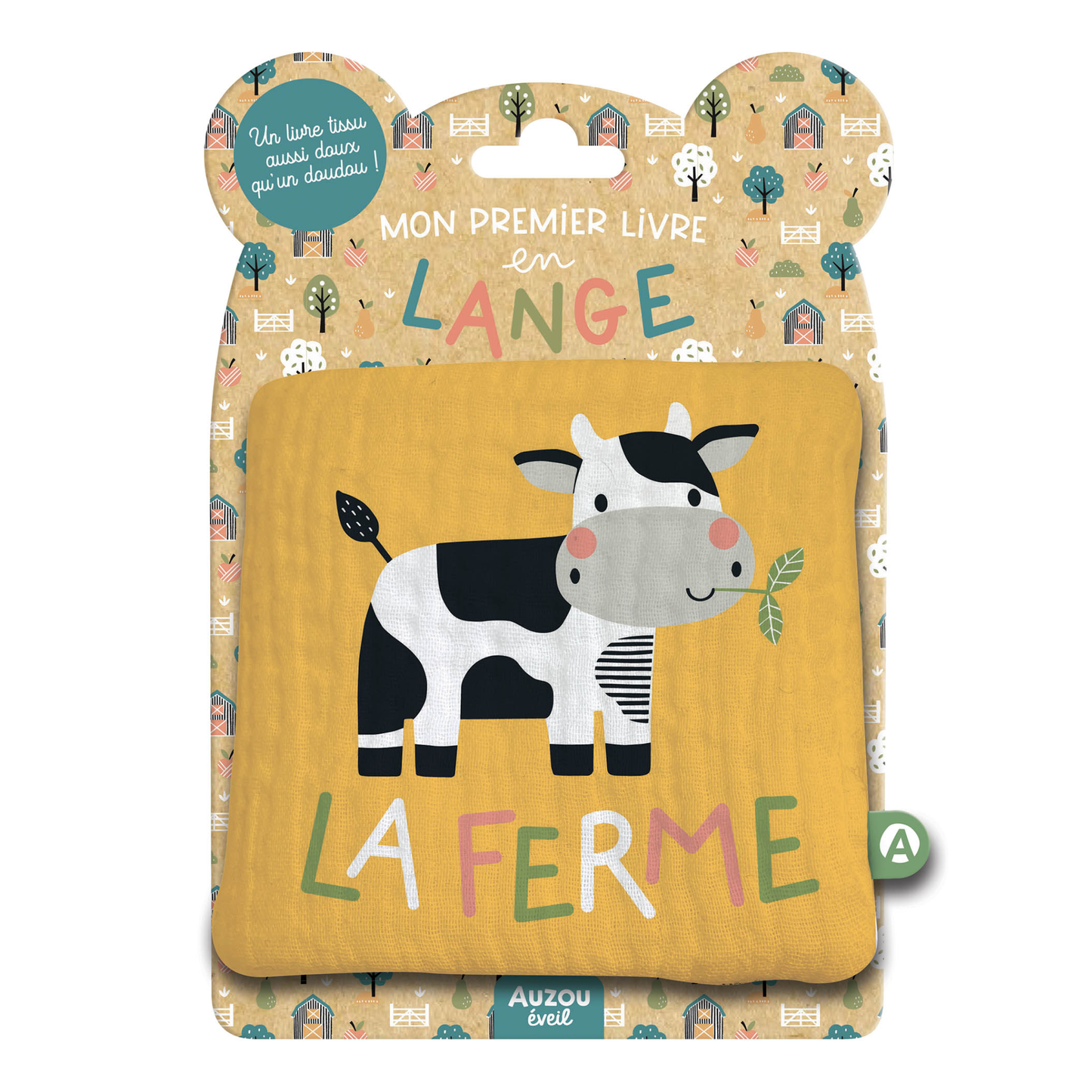 Livre en tissu - La ferme - Auzou