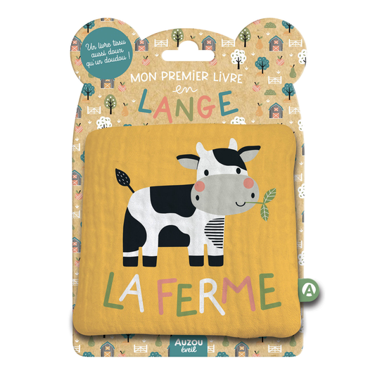 Livre en tissu - La ferme - Auzou