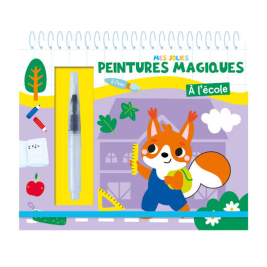 Mes jolies peintures magiques – À l’école