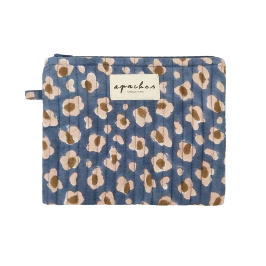 Mini Pochette Mana Léopard Météorite - Apaches