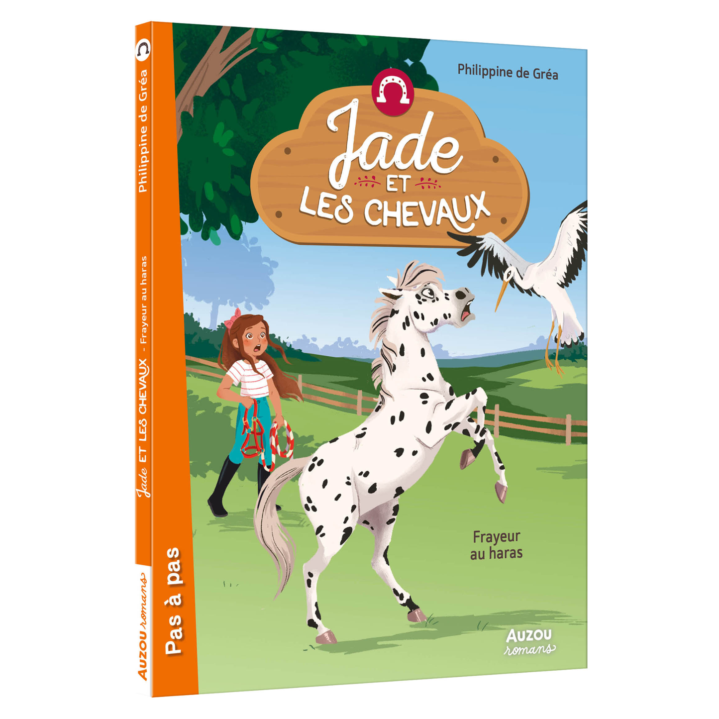 Jade et les chevaux - Frayeur au haras - Auzou