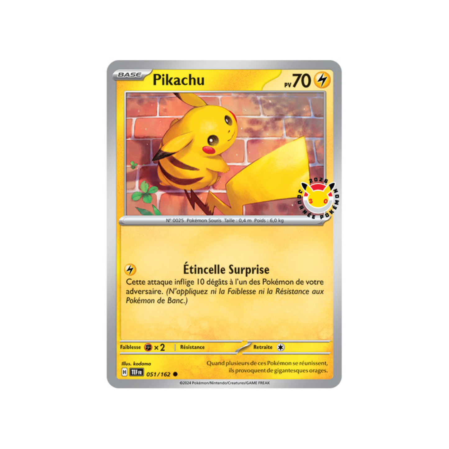 Pokémon – Coffret 30 Ans Journée 2026 Pikachu – Pokémon Day – en Français
