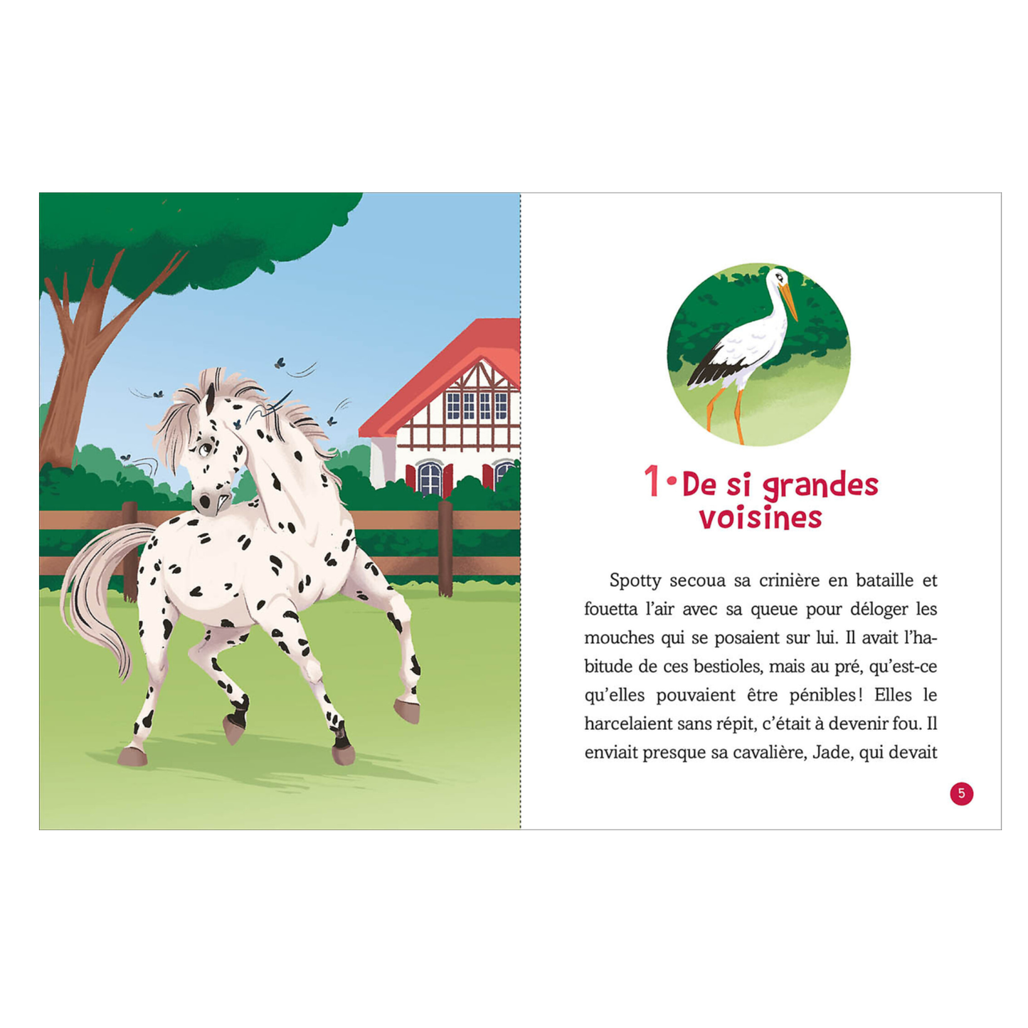 Jade et les chevaux - Frayeur au haras - Auzou