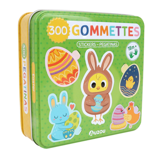 Boite de 300 gommettes métal - Pâques