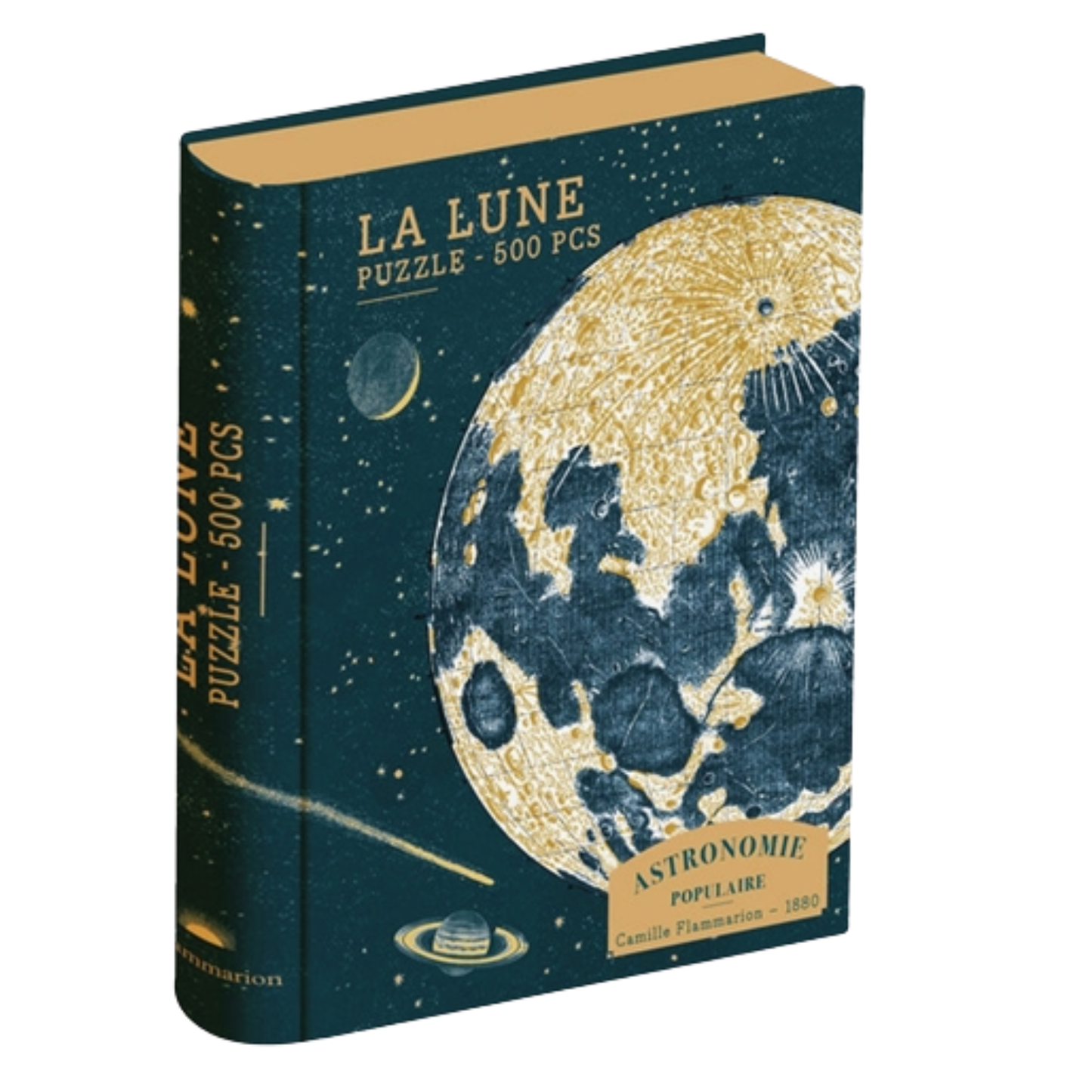 Puzzle - 500 pièces - L'Astronomie populaire - La Lune