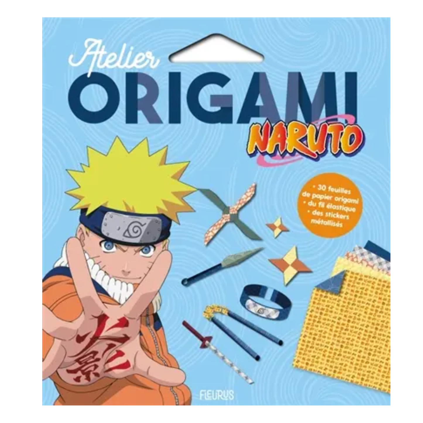 Naruto : atelier origami - Coffret DIY - Fleurus