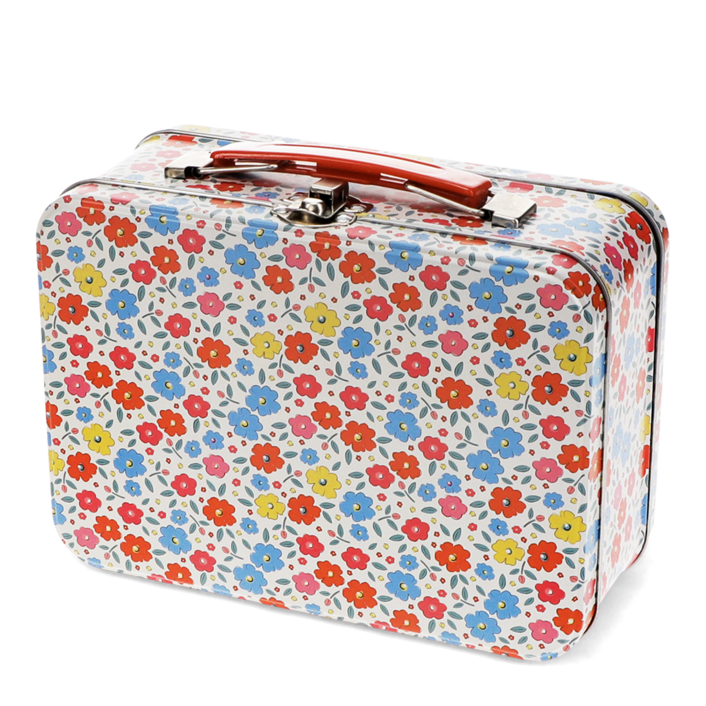 Valise en métal - Fleurs - Rex London