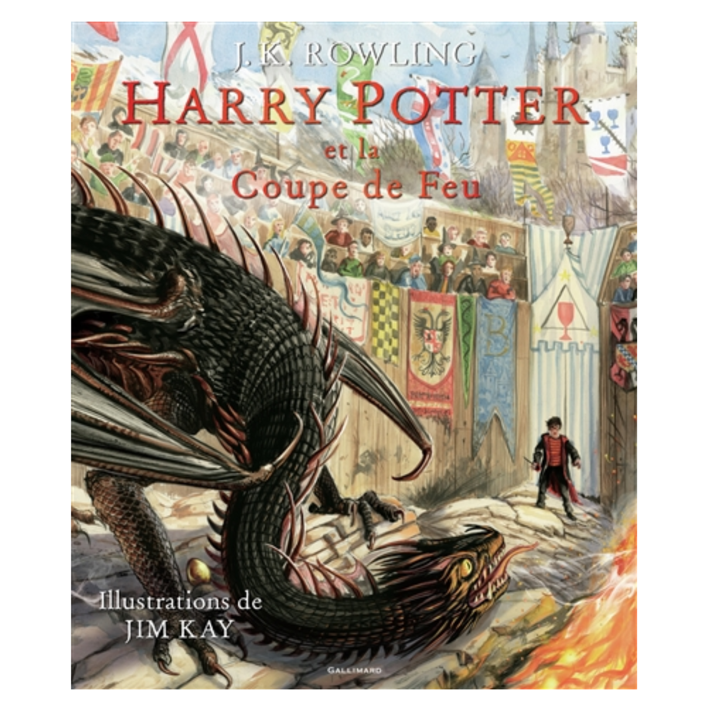 Harry Potter - Vol. 4 - Harry Potter et la coupe de feu - Livre illustré