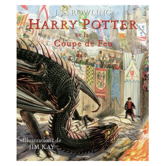 Harry Potter - Vol. 4 - Harry Potter et la coupe de feu - Livre illustré