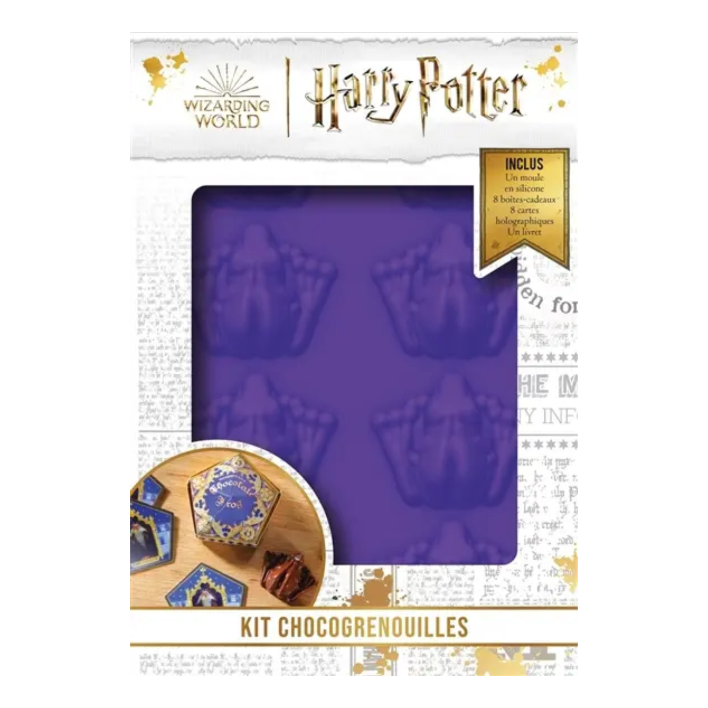 Harry Potter - Kit de pâtisserie et moules Chocogrenouilles