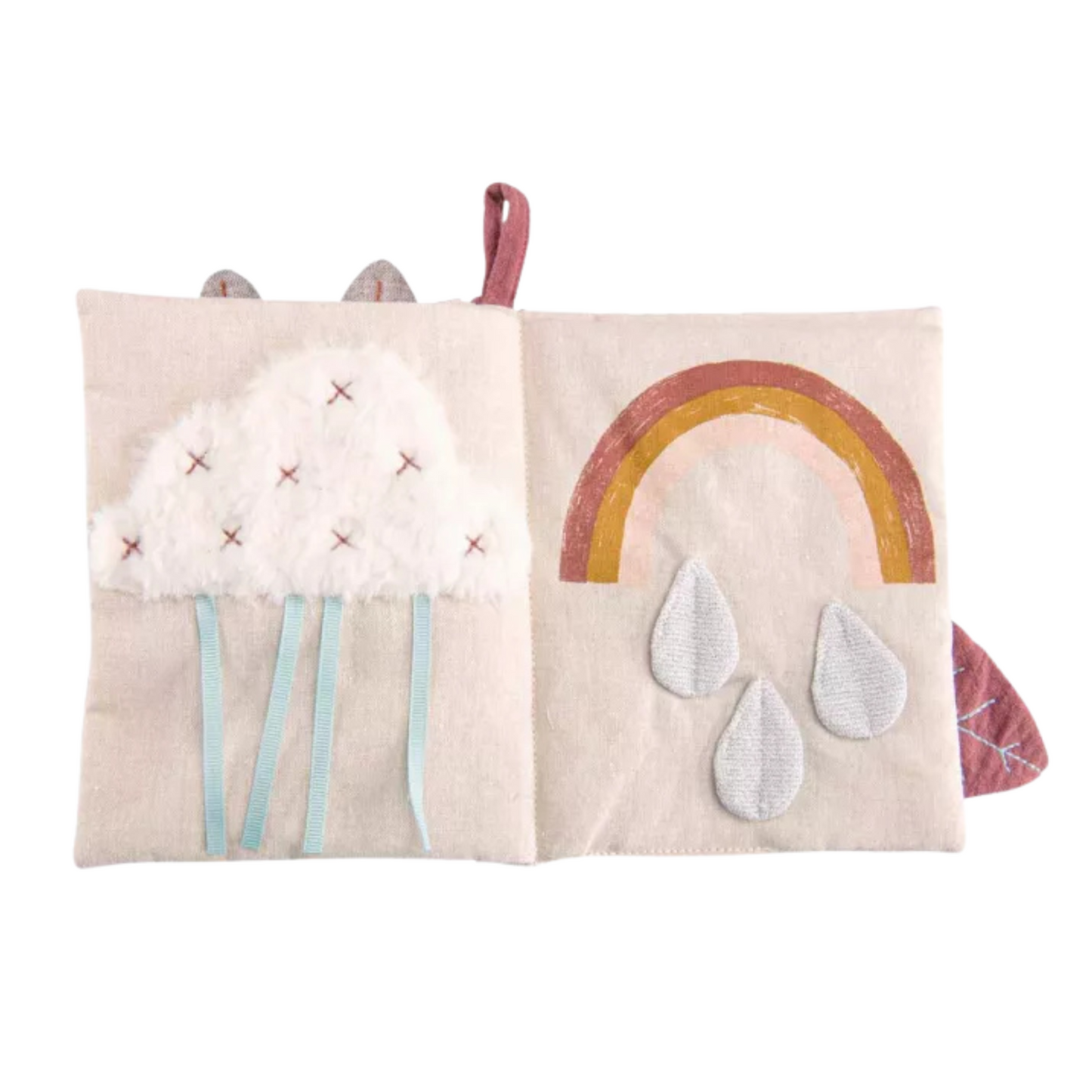 Livre tissu d'activités Après la pluie - Moulin Roty