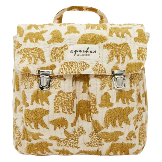 Sac à Dos Suji - Ours macadamia - Apaches