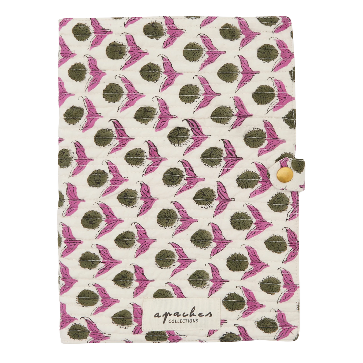 Protège Carnet Bimale - Lotus Kaki - Apaches