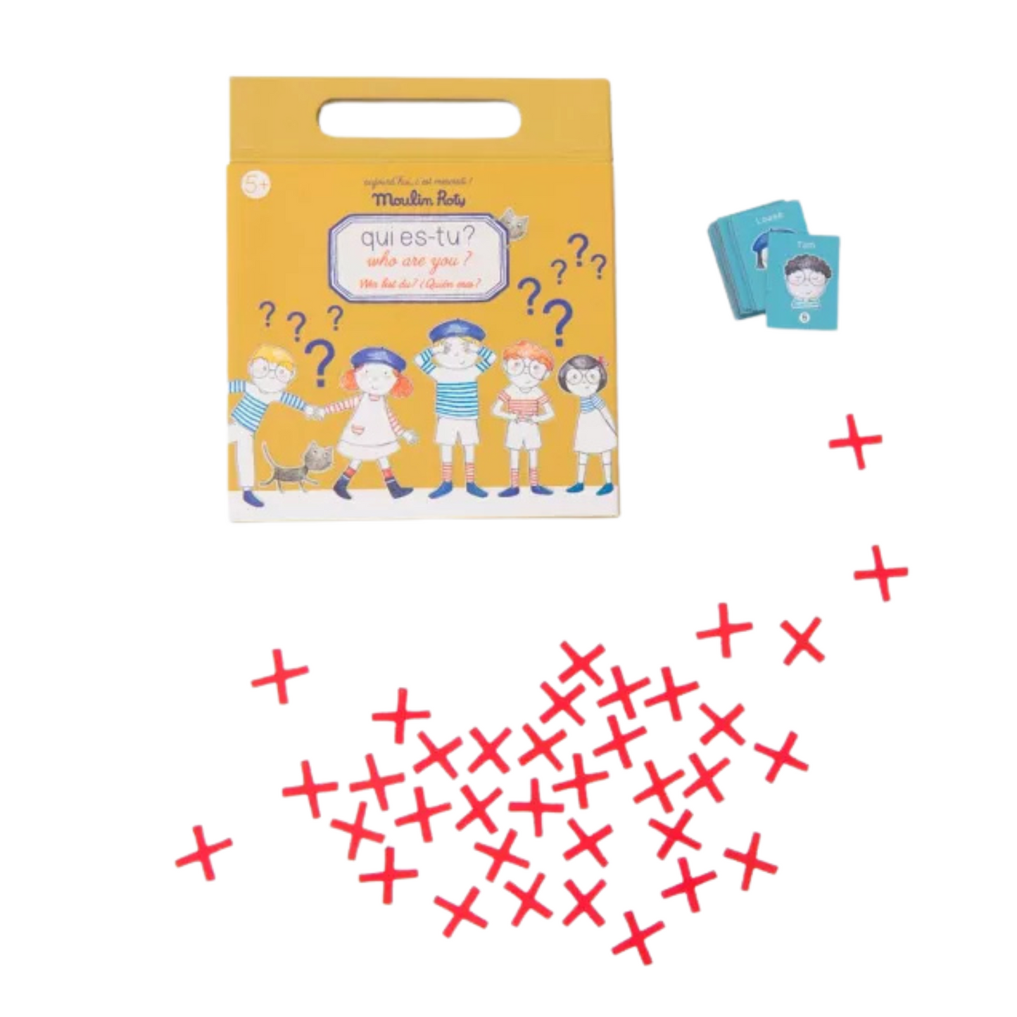 Jeu magnétique qui es tu? - Moulin Roty