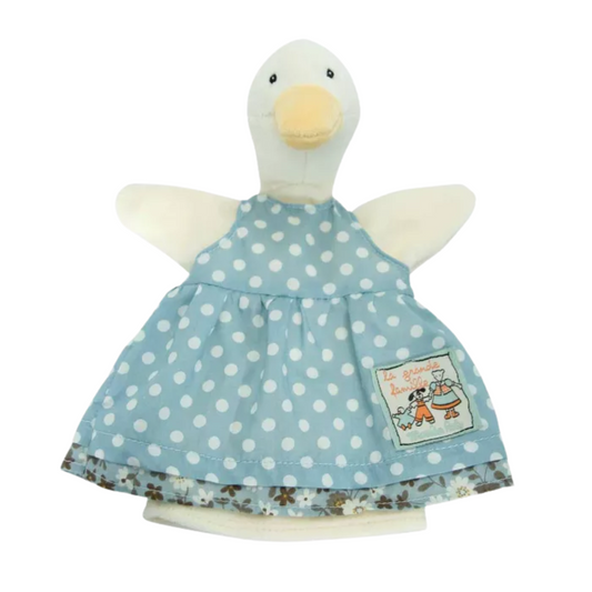 Marionnette Jeanne la cane La Grande Famille - Moulin Roty