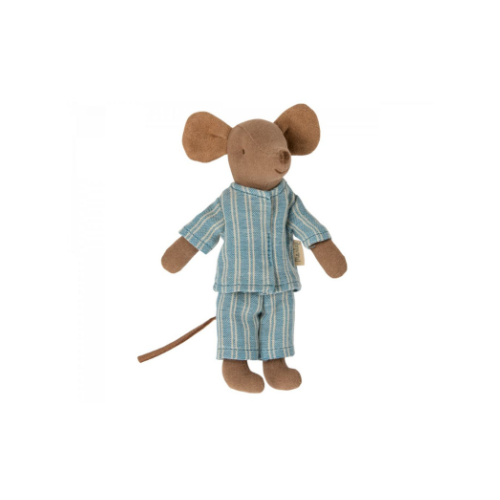Grand frère souris dans sa boite d'allumettes